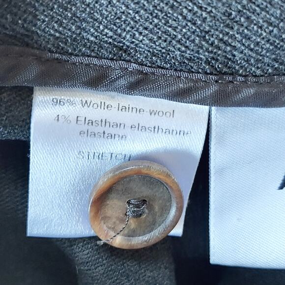 AKRIS Punto Gray Wool Trouser Pants Size 4 - Picture 13 of 13